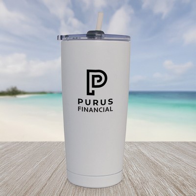 Revelstoke 600 Ml. (20 Fl. Oz.) Tumbler With Straw